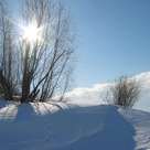 Апрельские снега...выше пояса!