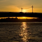 Мост и закат