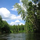 Наконец-то появилась река каква!