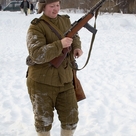 Боец советской армии