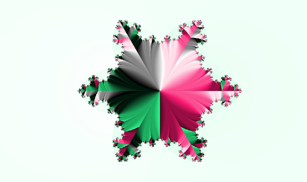 «Fractal XaoS - Снежинка Коха»