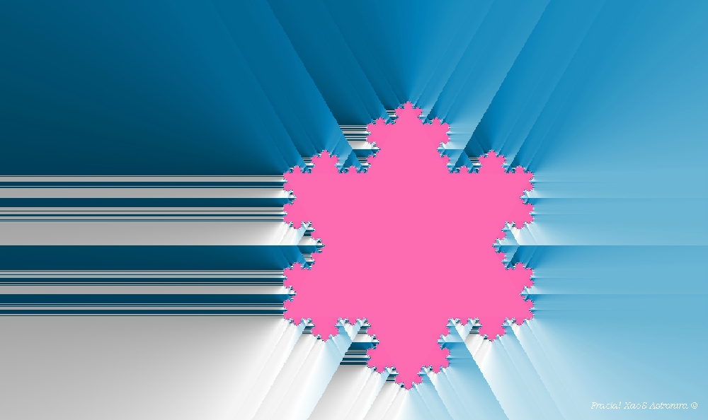 «Fractal XaoS - Снежинка Коха»