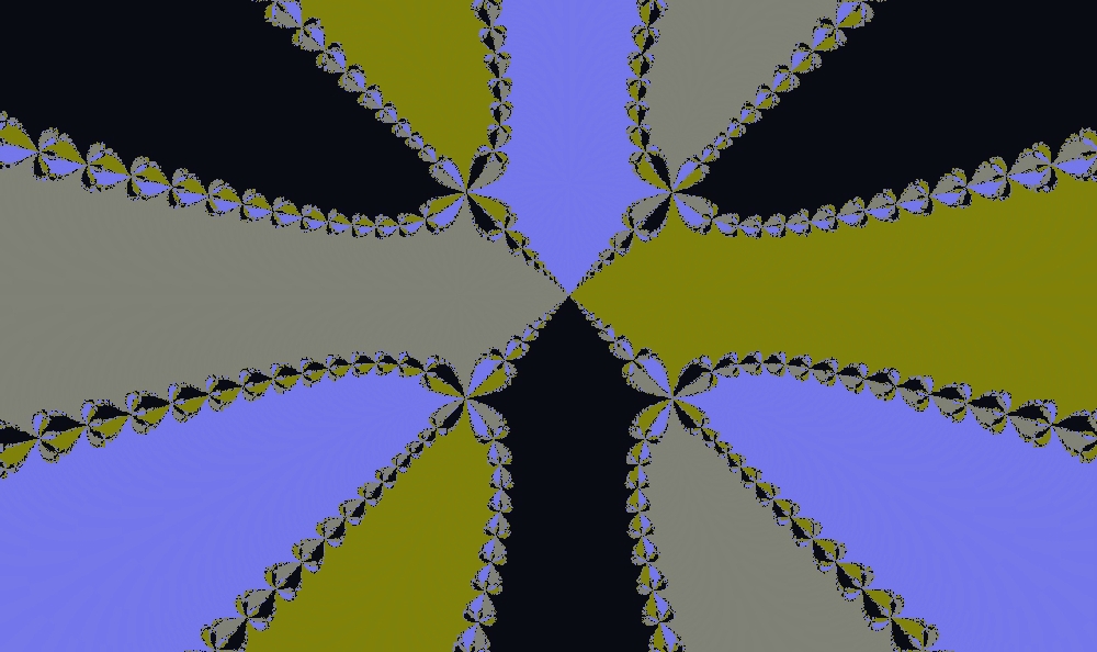 «Fractal XaoS - бассейны Ньютона»