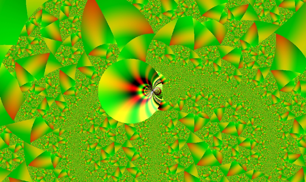 «Fractal XaoS green»