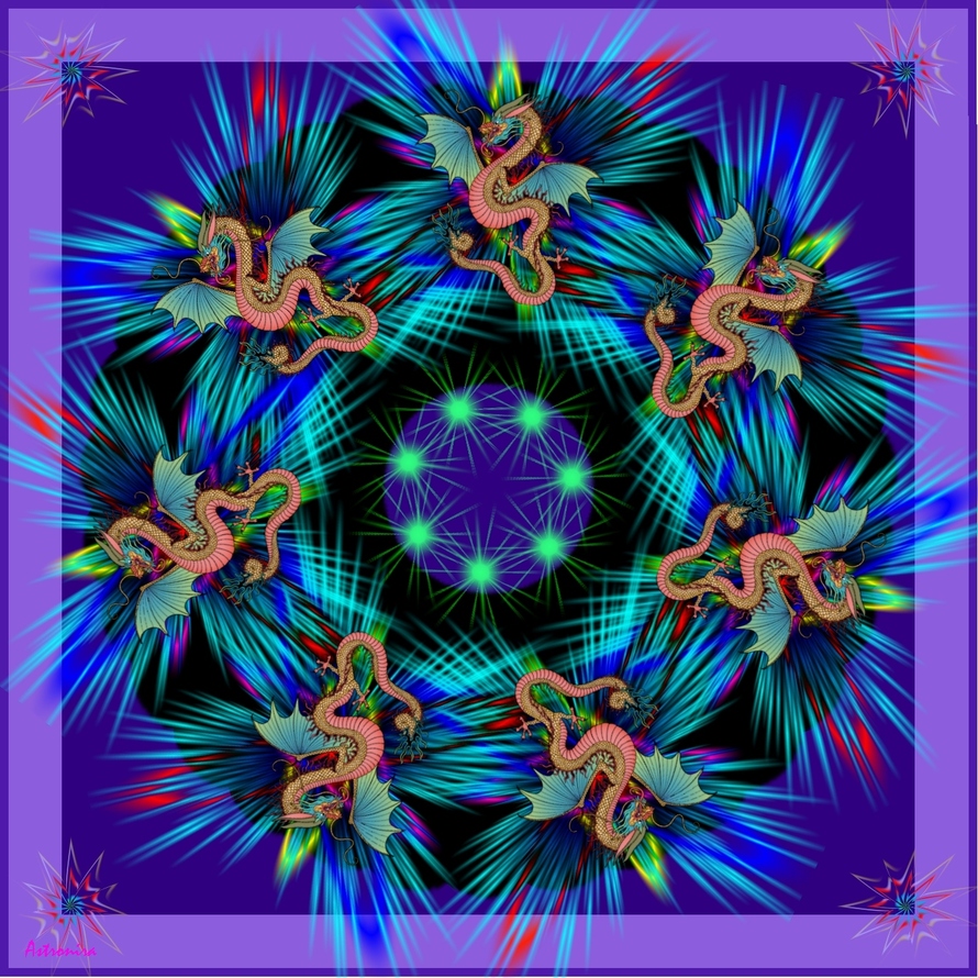 «Mandala dragon»