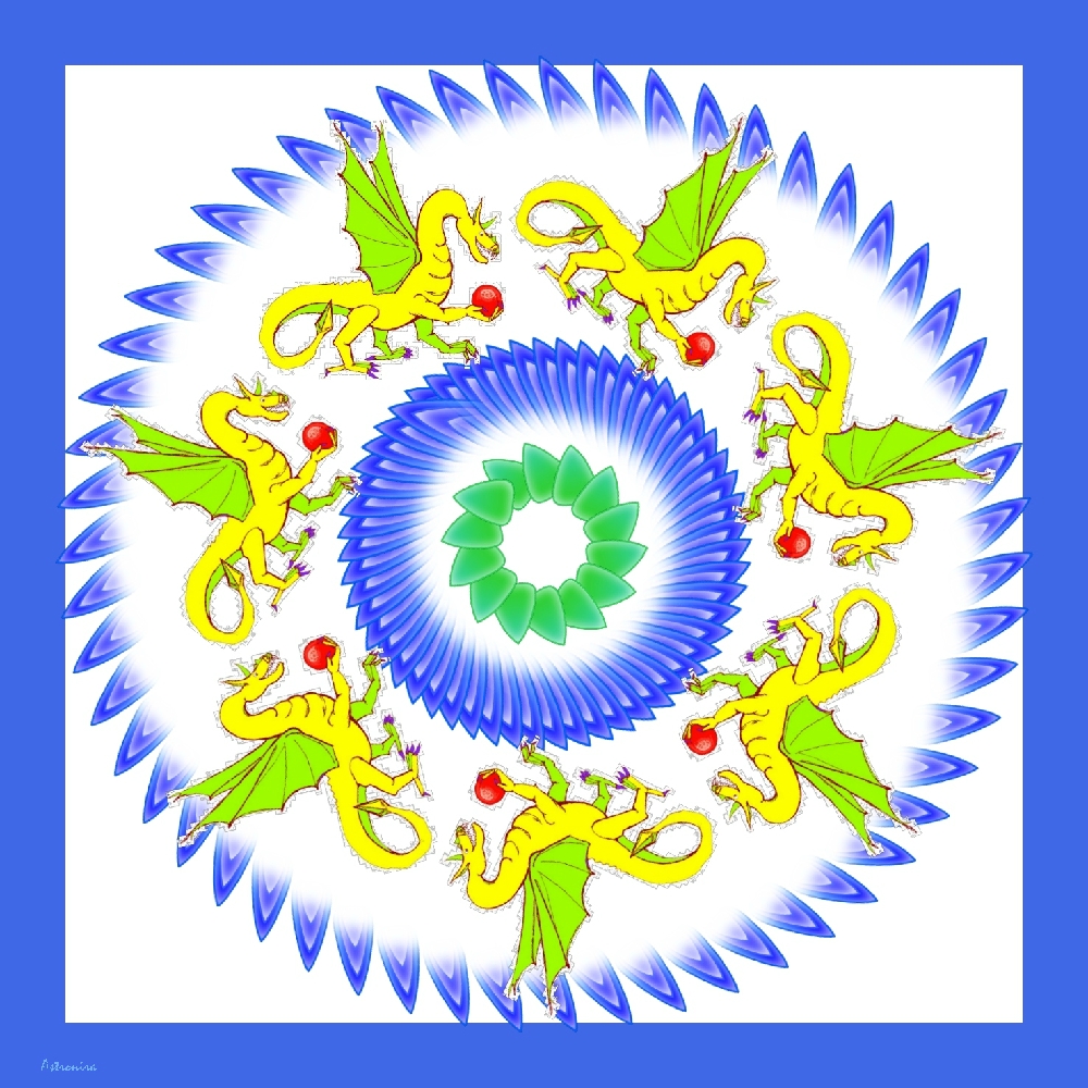 «Mandala dragon»