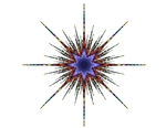 Fractal xaos star
