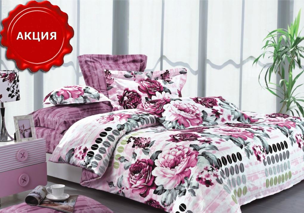 «8625. АКЦИЯ!!! 1.5-ный-230грн. 2-сп.-270грн. Евро-300грн. Семейный- 370грн. Материал: Бязь Ранфорс (100% хлопок). Украина.»