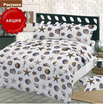 Ракушки.1.5-ный-230грн. 2-сп.-270грн. евро-300грн. семейный- 370грн. материал: бязь ранфорс (100% хлопок). украина.