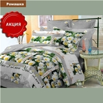 Ромашка.1.5-ный-230грн. 2-сп.-270грн. евро-300грн. семейный- 370грн. материал: бязь ранфорс (100% хлопок).  украина.