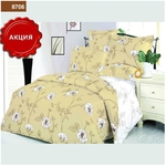 8706. акция!!! 1.5-ный-230грн. 2-сп.-270грн. евро-300грн. семейный- 370грн. материал: бязь ранфорс (100% хлопок). украина.