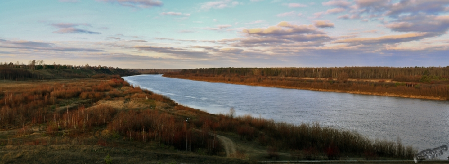 «Осень на реке. »