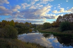 Осень в лучах заката ...