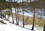 Лед, снег и вода апреля!